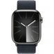 Смарт-годинник Apple Watch Series 9 GPS + LTE 45mm Graphite Stainless Steel Case With Midnight Sport Loop MRQN3/MT593 286228 фото 2