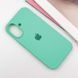 Чохол Silicone Case Full Protective (AA) для Apple iPhone 16 (6.1") Бірюзовий / Marine Green 319353 фото 5