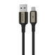 Кабель Proove Dense Metal Lightning 2.4A (1m) (CCDM20001101) Black 286723 фото 1