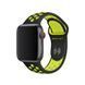 Ремінець Apple Watch Nike Sport Band 40mm/38mm Black/Volt (MTMN2) 265187 фото 3