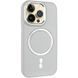 Шкіряний чохол SnapCase with MagSafe для Apple iPhone 14 Pro (6.1") Grey 328996 фото 1