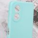 Силіконовий чохол Candy Full Camera для Oppo A38 / A18 Бірюзовий / Turquoise 286340 фото 5