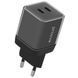 Зарядний Пристрій Proove Pure GaN Max 67W (Type-C + Type-C) (WCPU67022201) black 338891 фото 1
