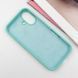 Чохол Silicone Case Full Protective (AA) для Apple iPhone 16 (6.1") Бірюзовий / Marine Green 319353 фото 6