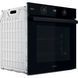 Духова шафа Whirlpool електрична, 71л, A+, дисплей, конвекція, телескопічні напрямні, пара, чорний (OMSK58CU1SB) 368655 фото 2