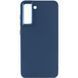 TPU чохол Bonbon Metal Style для Samsung Galaxy S23 Синій / Cosmos blue 270293 фото 2
