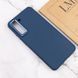 TPU чохол Bonbon Metal Style для Samsung Galaxy S23 Синій / Cosmos blue 270293 фото 4