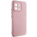 Чохол TPU GETMAN Liquid Silk Full Camera для Xiaomi 13 Рожевий / Pink Sand 397743 фото 2