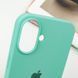Чохол Silicone Case Full Protective (AA) для Apple iPhone 16 (6.1") Бірюзовий / Marine Green 319353 фото 8