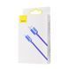 Кабель Baseus Crystal Shine Series Fast Charging Data USB кабель USB To IP 2.4A 1.2m (CAJY000001) Black 255220 фото 4