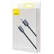 Кабель Baseus Crystal Shine Series Fast Charging Data USB кабель USB To IP 2.4A 1.2m (CAJY000001) Black 255220 фото 2