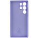 Чохол Silicone Cover Lakshmi Full Camera (AAA) для Samsung Galaxy S24 Ultra Бузковий / Dasheen 286922 фото 3