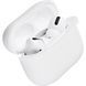 Чохол для навушників Silicon Case Airpods Pro карабин рифленый White 195581 фото 2