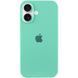 Чохол Silicone Case Full Protective (AA) для Apple iPhone 16 (6.1") Бірюзовий / Marine Green 319353 фото 4