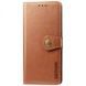 Шкіряний чохол книжка GETMAN Gallant (PU) для Xiaomi Redmi 13C / Poco C65 Коричневий 284413 фото 1