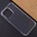 TPU чохол GETMAN Ease logo посилені кути для Apple iPhone 16 Pro (6.3") Безбарвний (прозорий) 317530 фото 6