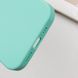 Чохол Silicone Case Full Protective (AA) для Apple iPhone 16 (6.1") Бірюзовий / Marine Green 319353 фото 9