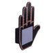 LED Hand на заднє скло автомобіля (without batteries) Black 289193 фото 7