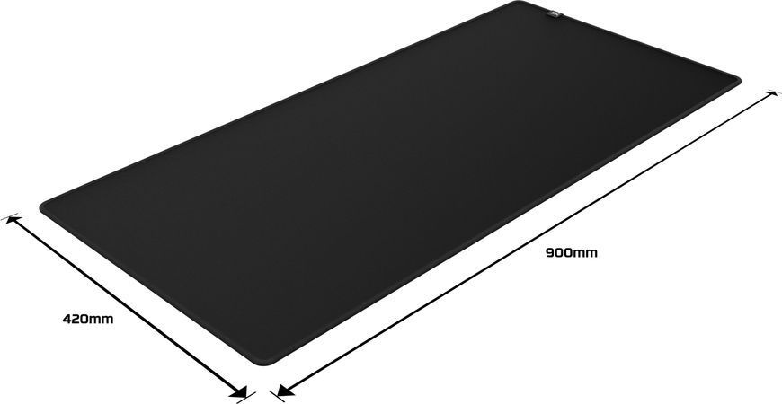 Ігрова поверхня HyperX Pulsefire Mat, XL (900x420x3мм), чорний (4Z7X5AA) 366932 фото