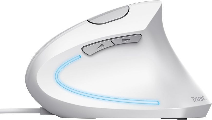 Миша Trust Verto Ergonomic, USB-A, білий (25133_TRUST) 363971 фото