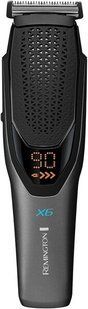 Машинка для стрижки Remington Power X Series X6, мережа+акум., насадок-4, сталь, чорно-сірий (HC6000) 370476 фото