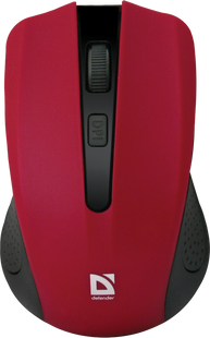 Миша DEFENDER Accura MM-935 Wireless червоний 306194 фото