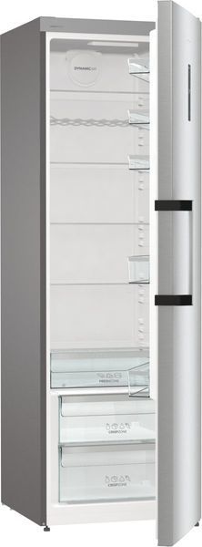 Холодильна камера Gorenje, 185x60х66, 398л, А++, дисплей, зона св-ті, матовий нерж (R619EAXL6) 374578 фото