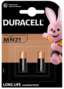 Батарейка DURACELL MN21 BLN 01x10 2 шт. 306314 фото
