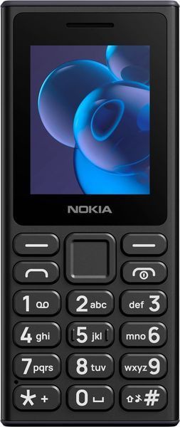 Мобільний телефон Nokia 110DS 2024 Black 360001 фото