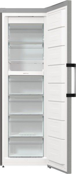 Морозильна камера Gorenje, 185.5x59.5х66.3, 280л, 1дв., A++, NF, диспл зовн., інвертор, матовий нерж (FN619EAXL6) 375135 фото