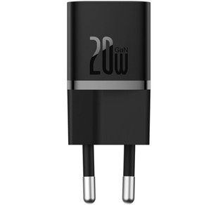 Зарядний Пристрій Baseus GaN5 Fast Charger 1C 20W CCGN050101 Black 272571 фото