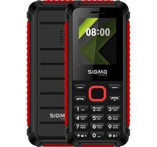 Телефон Sigma Mobile X-Style 18 Track Black/Red 262577 фото