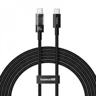 Кабель Baseus Gem Fast-Charging Type-C To Type-C 100W 2m (P10373000111-01) Black 329150 фото