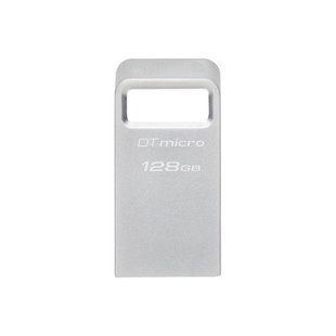 Накопичувач Kingston 128GB USB 3.2 Type-A Gen1 DT Micro R200MB/s Metal (DTMC3G2/128GB) 374362 фото