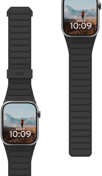 Ремінець UAG для Apple Watch Ultra 2/Ultra-49-45-44mm, Pathfinder, Black/Titanium (194161114036) 372733 фото