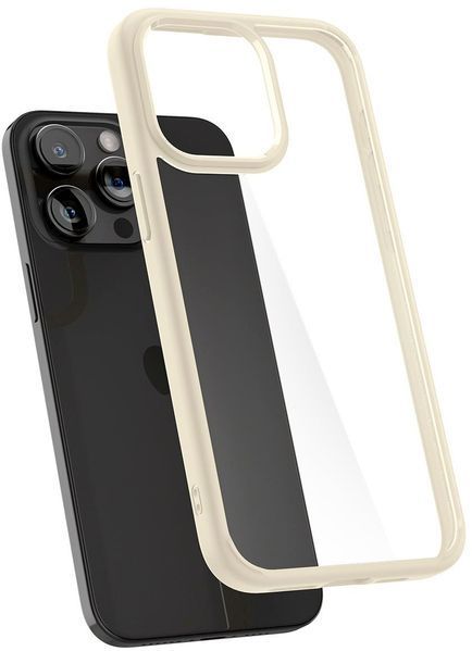 Чохол Spigen для iPhone 15 Pro Max, Ultra Hybrid, Mute Beige (ACS06571) 366755 фото