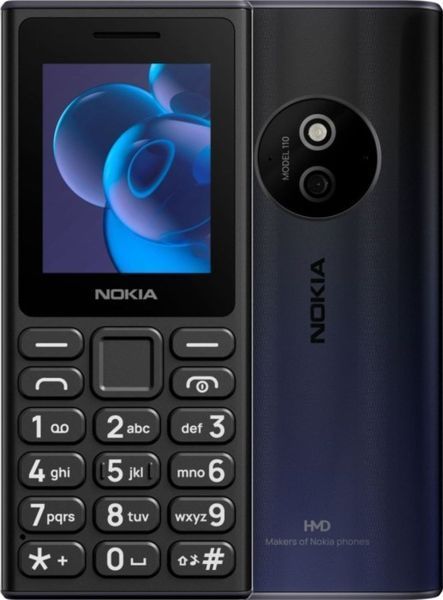 Мобільний телефон Nokia 110DS 2024 Black 360001 фото