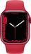 Смарт-годинник Apple Watch Series 7 GPS 41mm Red Aluminum Case With Red Sport Band (MKN23) 218226 фото 2
