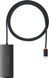USB-хаб Baseus Lite Series 4-Port Type-C HUB Adapter (Type-C To USB 3.0*4 ) 1m (WKQX030401) Black 260597 фото 2