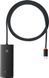 USB-хаб Baseus Lite Series 4-Port Type-C HUB Adapter (Type-C To USB 3.0*4 ) 1m (WKQX030401) Black 260597 фото 1