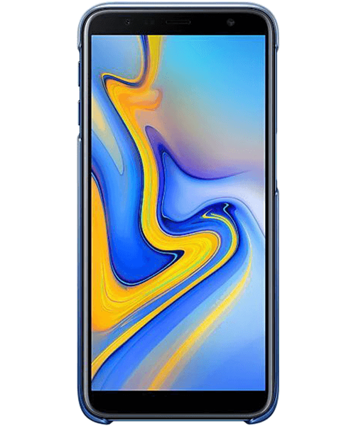 Чохол-накладка Samsung J6 Plus 2018 Gradation Cover EF-AJ610CLEGRU Blue 127642 фото