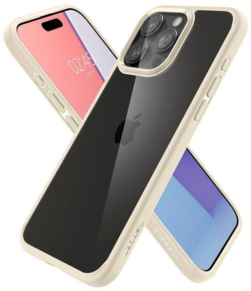 Чохол Spigen для iPhone 15 Pro Max, Ultra Hybrid, Mute Beige (ACS06571) 366755 фото