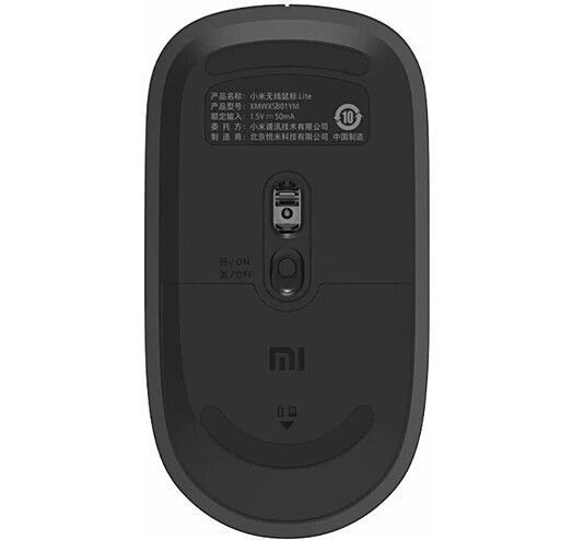 Миша Xiaomi Wireless Mouse Lite Black 260342 фото