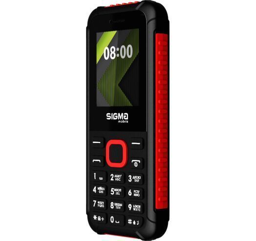 Телефон Sigma Mobile X-Style 18 Track Black/Red 262577 фото