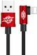 Кабель Baseus MVP Elbow Type USB кабель USB For IP 1.5A 2m (CALMVP-A09) Red 260053 фото 1