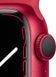 Смарт-годинник Apple Watch Series 7 GPS 41mm Red Aluminum Case With Red Sport Band (MKN23) 218226 фото 3