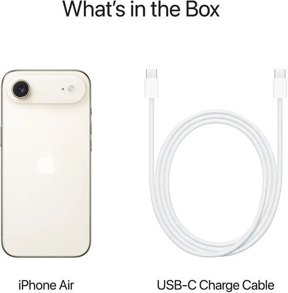 Смартфон Apple iPhone 17 Air 256GB Light Gold e-Sim (MG344, MG1A4, MG2N4) 393694 фото