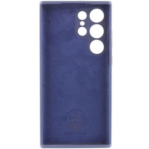 Чохол Silicone Cover Lakshmi Full Camera (AAA) для Samsung Galaxy S24 Ultra Темно-синій / Midnight blue 286923 фото