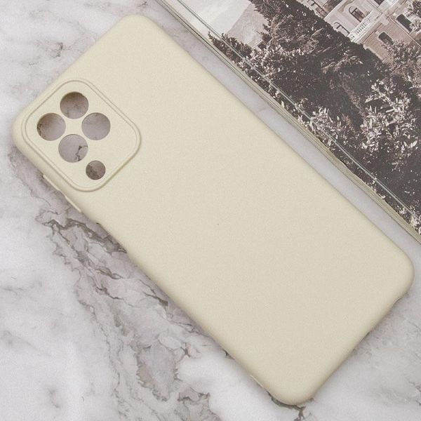 Чохол TPU GETMAN Liquid Silk Full Camera для Samsung Galaxy M33 5G Пісочний / Sand 397564 фото