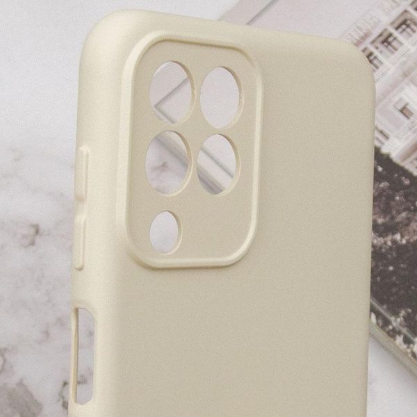 Чохол TPU GETMAN Liquid Silk Full Camera для Samsung Galaxy M33 5G Пісочний / Sand 397564 фото
